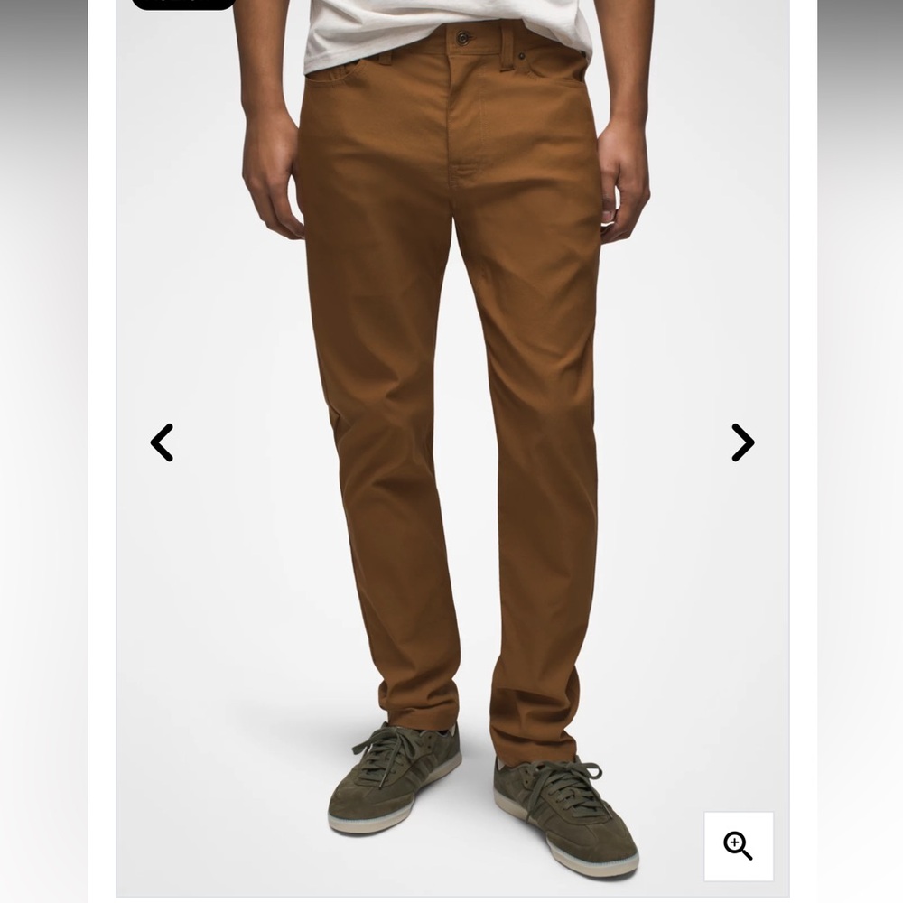 Prada Men’s slim fit pants size 35 caramel khaki color